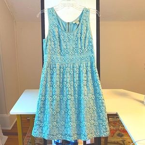 LOFT Lace Floral Sundress- Size 4 Petite - Like new